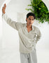 LINEN V-NECK SHIRT